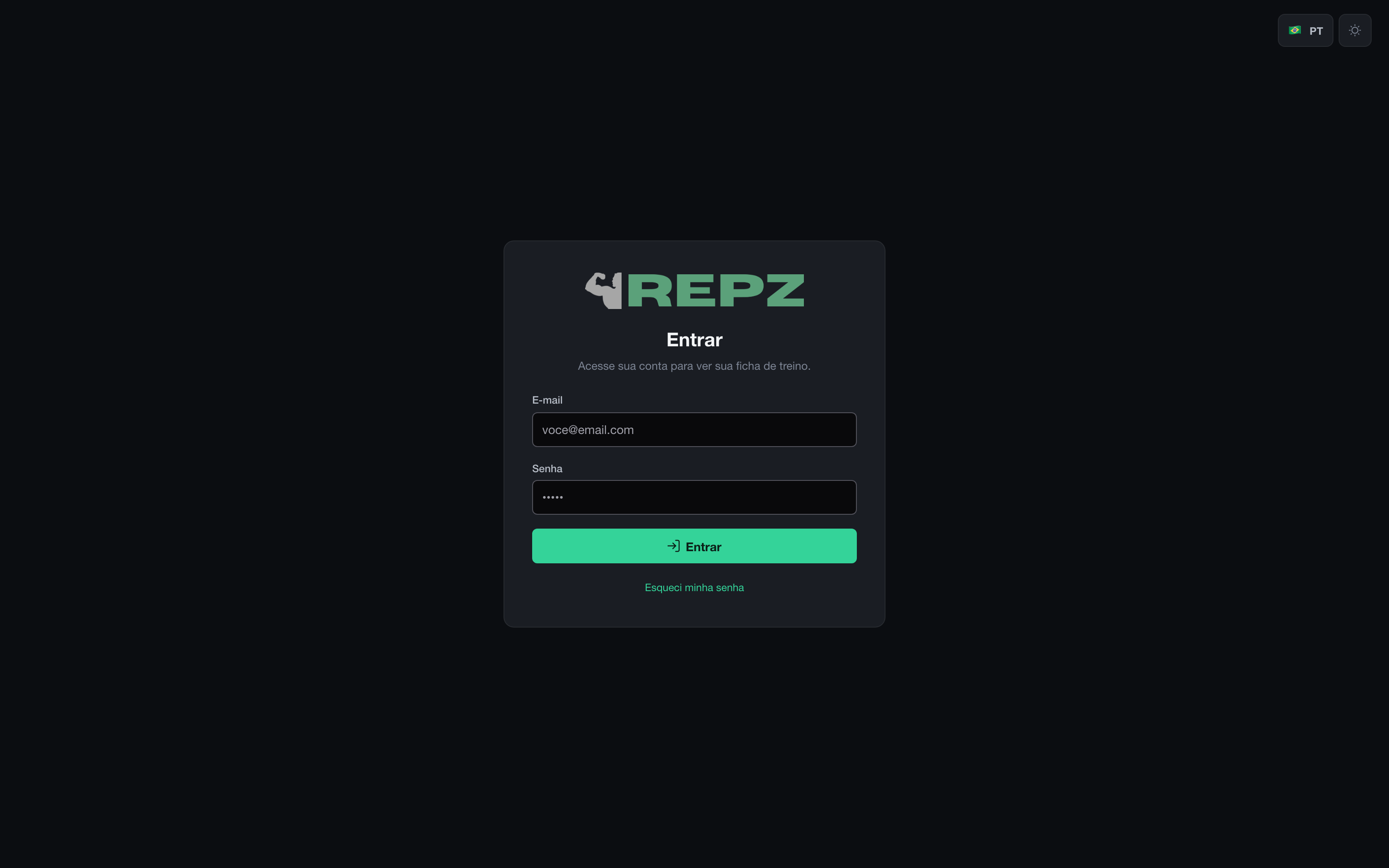 Repz - Login